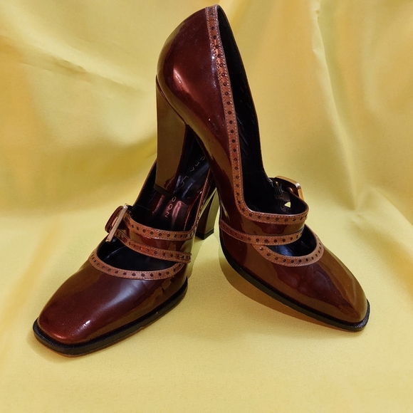 Real Patent Leather Women Shoes by Sacha London Spain Size 37 C - Picture 7 of 12